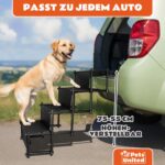 all Pets United Teleskop Hundetreppe klappbar – rutschfeste Auto Einstiegshilfe für Hunde & Katzen – Bild 6