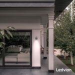 Ledvion Cube Wandleuchte IP54 35W GU10 dimmbar – Moderne Aussenbeleuchtung für Fassade & Terrasse – Bild 2