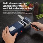 Kiseely Elektrischer Messerschärfer mit Diamant-Schleifstein – Profi-Schärfe in 30 Sekunden – Bild 5