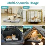 COZY KISS Orthopädisches Hundebett 91x69cm – Gelenkentlastung für grosse Hunde – Bild 7