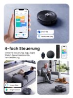 Proscenic Q10 Saugroboter mit Wischfunktion – 8000Pa Saugkraft, LiDAR & App-Steuerung – Bild 8