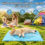 Aitsite Kühlmatte 40x50 cm – Selbstkühlende Hundematte mit Gel für Hunde & Katzen – Bild 5