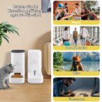 Pfloge® Automatischer Futterspender & Wasserspender Set – Stromloses Doppelsystem für Katzen & Hunde – Bild 6