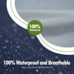 Zellar Hunderegenmantel 5XL mit Kapuze & Reflektoren – 100% wasserdicht für grosse Hunde – Bild 2