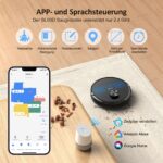Lubluelu SL60D Saugroboter mit Wischfunktion – 4500Pa Lasernavigation für Tierhaare & Teppiche – Bild 6