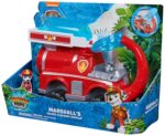 PAW Patrol Jungle Pups Elefanten-Fahrzeug mit Marshall Figur & Wasser-Katapult – Bild 10