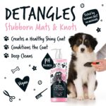 BUGALUGS 3-in-1 Hundeshampoo mit Panthenol & Mandelöl – Reinigung, Pflege & Entwirren – Bild 6