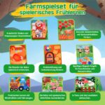 ZOOI Busy Board Montessori Spielzeug ab 1 Jahr – 9-in-1 Activity Book für Kleinkinder – Bild 5