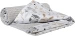Medi Partners Babydecke 75x100cm – Kuscheldecke aus 100% Baumwolle für Neugeborene