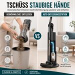 Olsen & Smith SVC06 Akku Staubsauger 1,96kg mit Selbstentleerung – 18kPa, 25min Laufzeit – Bild 7