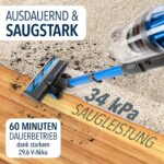 CLEANmaxx AeroTec 500 Akku-Staubsauger mit Absaugstation – 60 Min Laufzeit & UV-C Milbenaufsatz – Bild 4