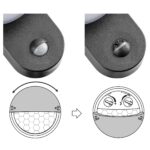 SEBSON LED Aussenleuchte mit Bewegungsmelder IP65 – 15W 1300lm schwenkbar – Bild 5