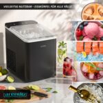 Arendo Eiswürfelmaschine 150 W – 12 kg Eis pro Tag mit Wählbarer Eisgröße – Bild 5