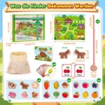 Montessori Fädelspiel ab 1 Jahr – Holzperlen mit Lernkarten für Motorik & Sprachentwicklung – Bild 7