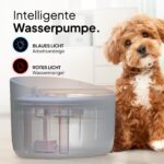 PRETTYPAW Hunde-Trinkbrunnen 7L mit Filter & LED – Leise Wasserversorgung für Hunde – Bild 7
