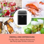 Klarstein Arctic Porter Eiswürfelmaschine – 12 kg/24h, Touch Control & Selbstreinigung – Bild 4