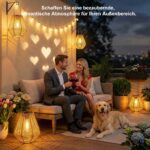 Pearlstar Boho Solar Lampions 2er-Pack Handgeflochten – Hängend/Stehend, IP44 Wasserdicht – Bild 6