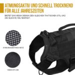 OneTigris Taktisches Hundegeschirr M – Anti-Zug No-Pull für Mittelgrosse Hunde – Bild 2