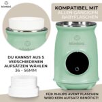 blimbini® Pro+ Flaschenwärmer – Akkubetrieben mit USB-C für unterwegs – Bild 6
