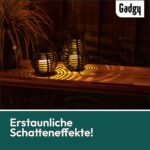 Gadgy Solar Laternen 2er Set – Wetterfeste LED Solarleuchten für Garten & Balkon – Bild 5