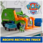 PAW PATROL Recycling-Truck Deluxe mit Rocky Figur – Verwandlungsfunktion für Kinder ab 3 Jahren – Bild 2