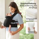 Momcozy Babytrage ab Geburt – Ergonomische Tragehilfe mit Nackenstütze für 3–11 kg – Bild 7