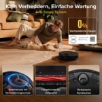 roborock Qrevo S Pro Saugroboter mit Wischfunktion – 18.500 Pa Saugkraft & 75°C Heissswasser-Reinigung – Bild 4