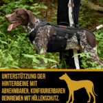 OneTigris Invictus Hundegeschirr L – Mobilitätshilfe mit 3 Griffen für ältere & verletzte Hunde – Bild 7