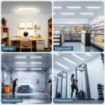 SNADER LED Feuchtraumleuchte 150cm, 48W 5280lm – IP65 Werkstattlampe mit 3 Farbtemperaturen – Bild 7