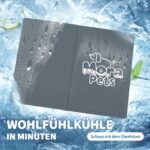 Mora Pets Kühlmatte M 65x50 cm – Selbstkühlende Hundedecke mit Gel für Hunde & Katzen – Bild 2