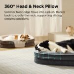 BEDSURE Orthopädisches Hundebett 89x64cm – Ergonomisches Sofa für Mittelgrosse Hunde – Bild 2