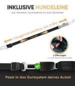HELDENWERK Autoschondecke Hund Rücksitz – Wasserdicht, Kratzfest & Universal für alle Fahrzeuge – Bild 7