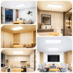 Uwithm LED Deckenlampe 58x22 cm – 3000 Lumen, IP44, 3 Farbtemperaturen für alle Räume – Bild 5