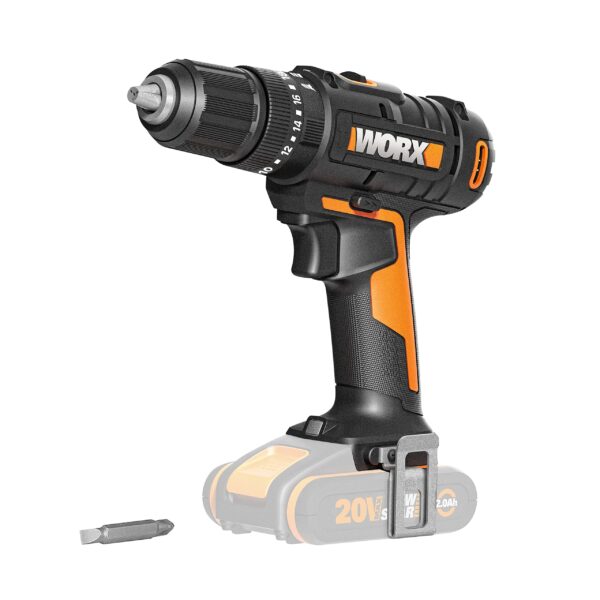 WORX WX370.9 Akku-Schlagbohrschrauber 20V 50Nm – Professionelle Kraft für Bohren & Schrauben
