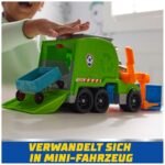 PAW PATROL Recycling-Truck Deluxe mit Rocky Figur – Verwandlungsfunktion für Kinder ab 3 Jahren – Bild 7