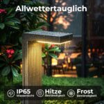 iseeway Solarleuchten 6er-Set mit Bewegungsmelder – 400 Lumen, 2 Lichtfarben & 12h+ Laufzeit – Bild 7