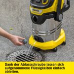 KÄRCHER Nass-/Trockensauger WD 6 P S V-30/8 – 1.300 W mit 8 m Kabel & Flachfaltenfilter – Bild 5