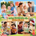 Montessori Fädelspiel ab 1 Jahr – Holzperlen mit Lernkarten für Motorik & Sprachentwicklung – Bild 6