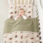 Susurration Baby-Bettwäsche-Set 100x135 cm – Musselin-Baumwolle für sicheren Babyschlaf – Bild 7
