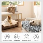 BEDSURE Hundedecke 3er-Set XS (58x41 cm) – Waschbare Fleece-Decken für Hunde & Katzen – Bild 3