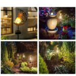 YJFWAL Mond-Solarleuchte 84cm – Gartendeko Elfe mit LED & Auto-Funktion – Bild 2