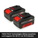 Einhell PXC 18 V Starter Kit 4,0 Ah – Akku & Ladegerät für Power X-Change Systeme – Bild 11