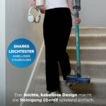 Shark PowerLite Akku-Staubsauger mit FloorDetect & Anti Hair Wrap – 40 Min. Laufzeit – Bild 4
