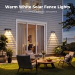 kolpop Solar Wandleuchte 4er Set mit Bewegungsmelder – IP65 Wasserdicht für Garten & Terrasse – Bild 6