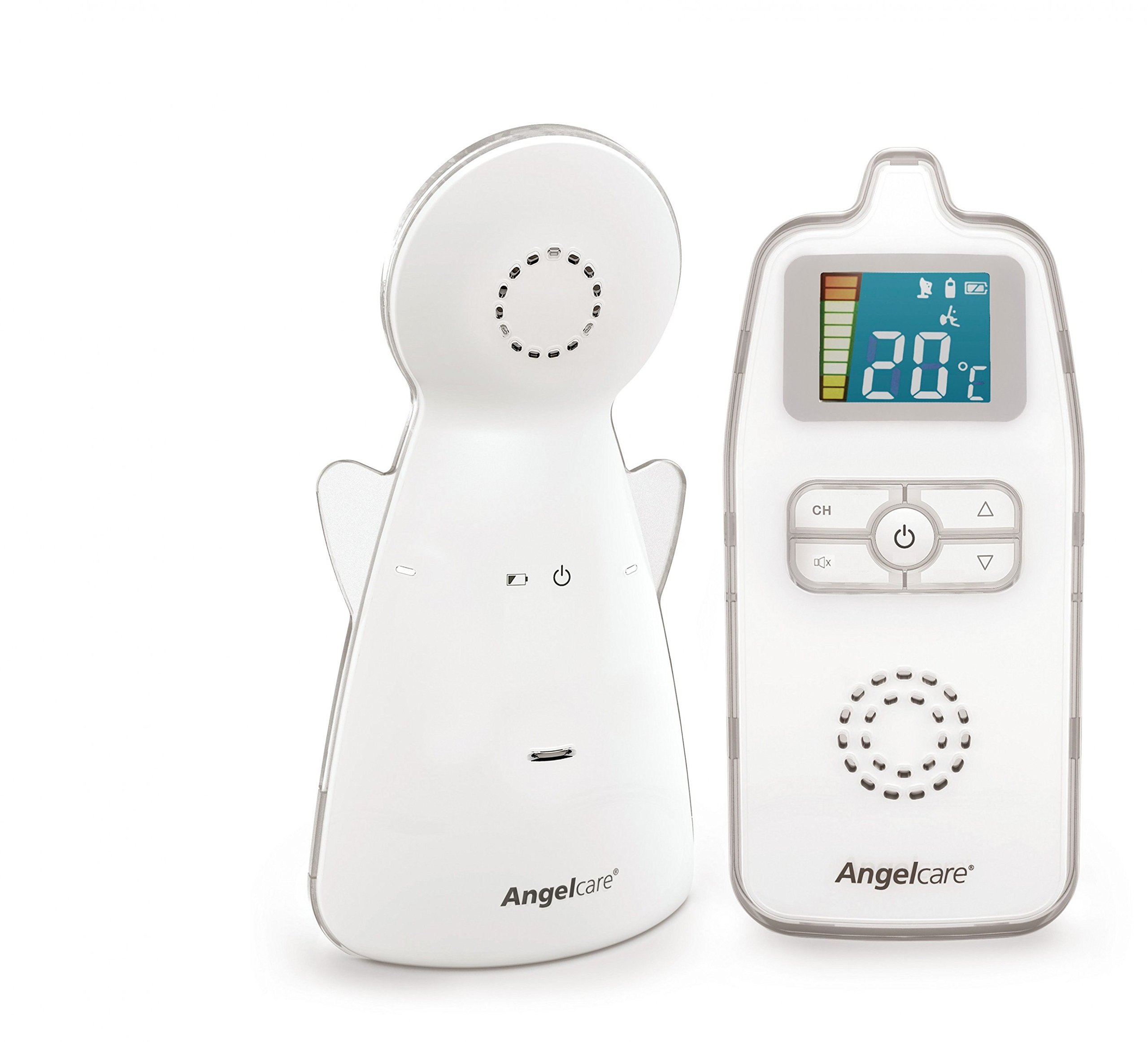 Angelcare AC423-D Babyphone – ÖKO-Test Testsieger, strahlungsarm, 250m Reichweite