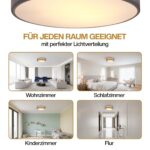 Monzana Deckenlampe Sternenhimmel 38cm 2-Flammig – Stilvolles Raumlicht mit E27 Fassung – Bild 5