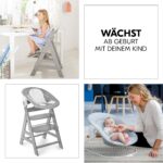 hauck Alpha+ Hochstuhl Newborn Set mit 2in1 Bouncer – Mitwachsend bis 90 kg – Bild 9