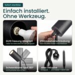 lambado LED Gartenstrahler mit GU10 – IP67 Bodenstrahler warmweiß für Premium Außenbeleuchtung – Bild 5