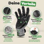 DR Zoo Fellpflegehandschuh Grösse M – Effektive Fellpflege für Hund, Katze & Pferd – Bild 8