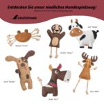Schnüffelfreunde Hundespielzeug Curtis – Zerrspielzeug aus Leder & Naturseilen für Hunde – Bild 6
